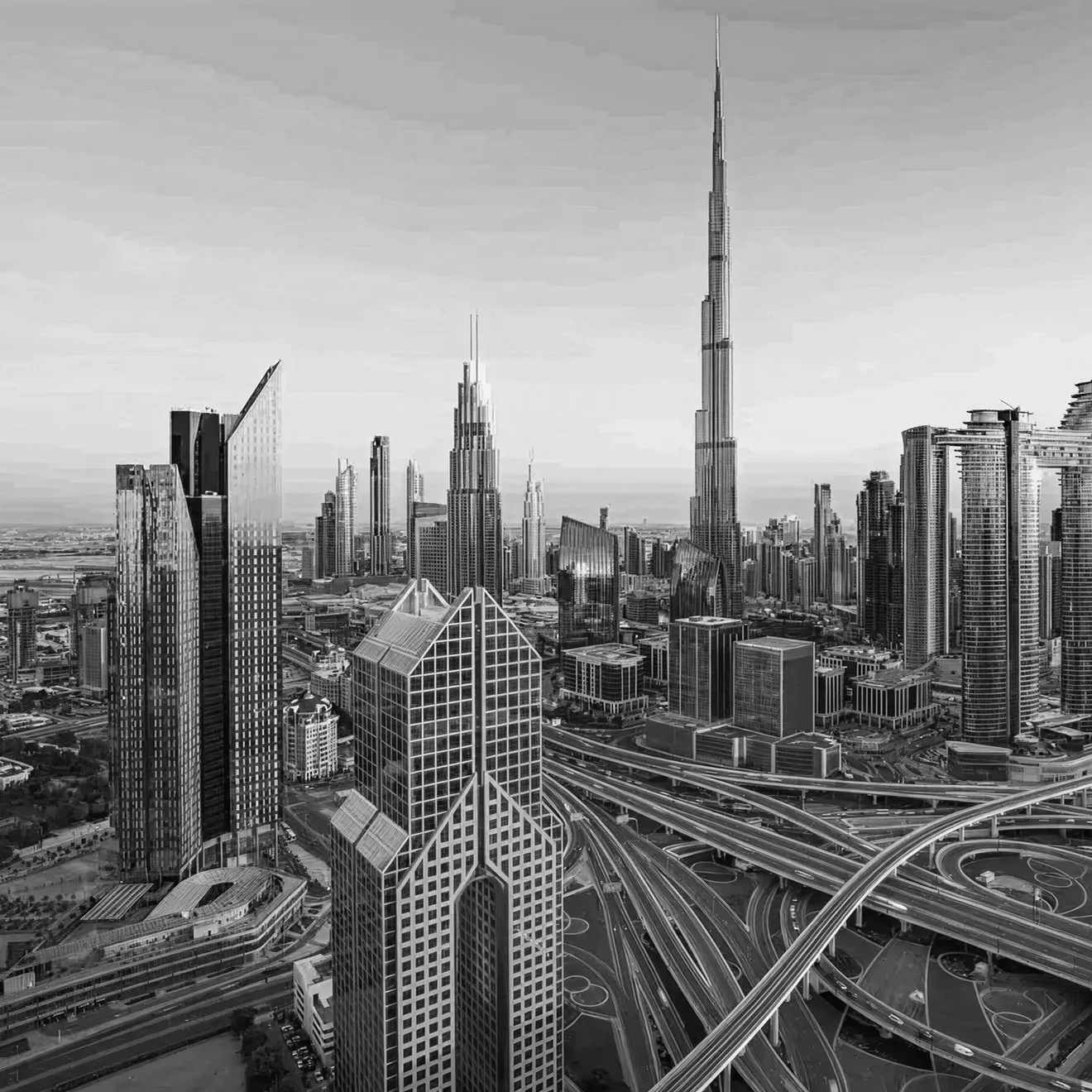 Burj Khalifa in Dubai, representing mainland interior design approvals.