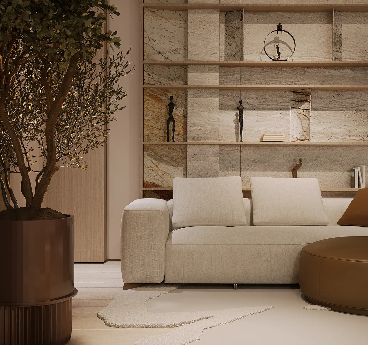 Turnkey majlis interior design services by Rayfitout in Dubai.