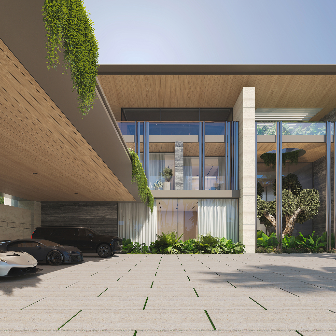 Custom-designed interior in a fully renovated villa in Dubai