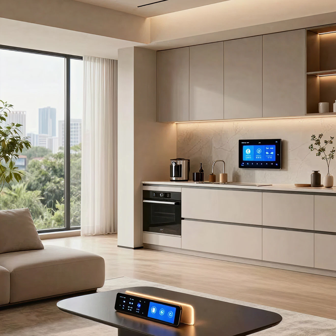 Custom-designed interior in a fully renovated villa in Dubai