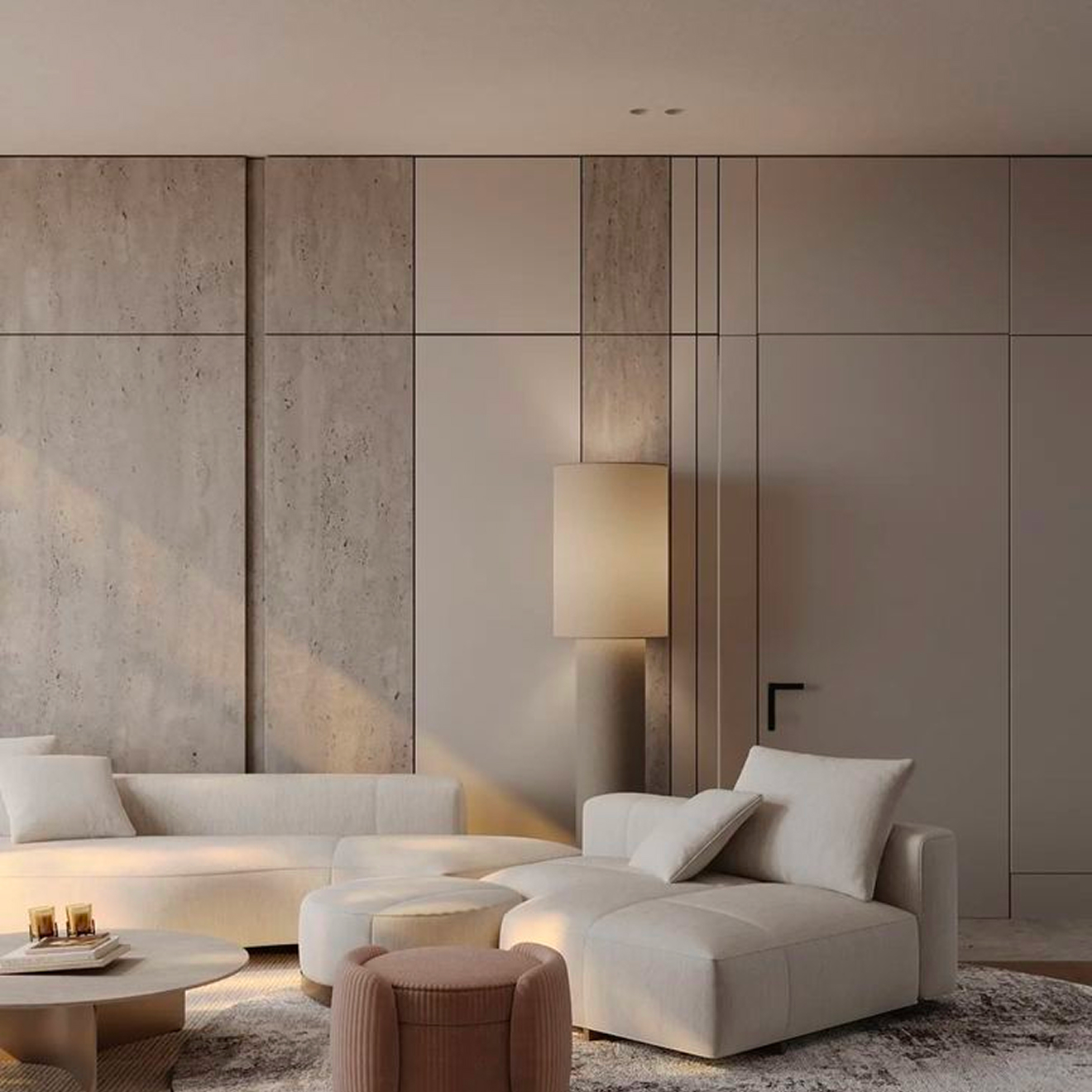 Custom-designed interior in a fully renovated villa in Dubai