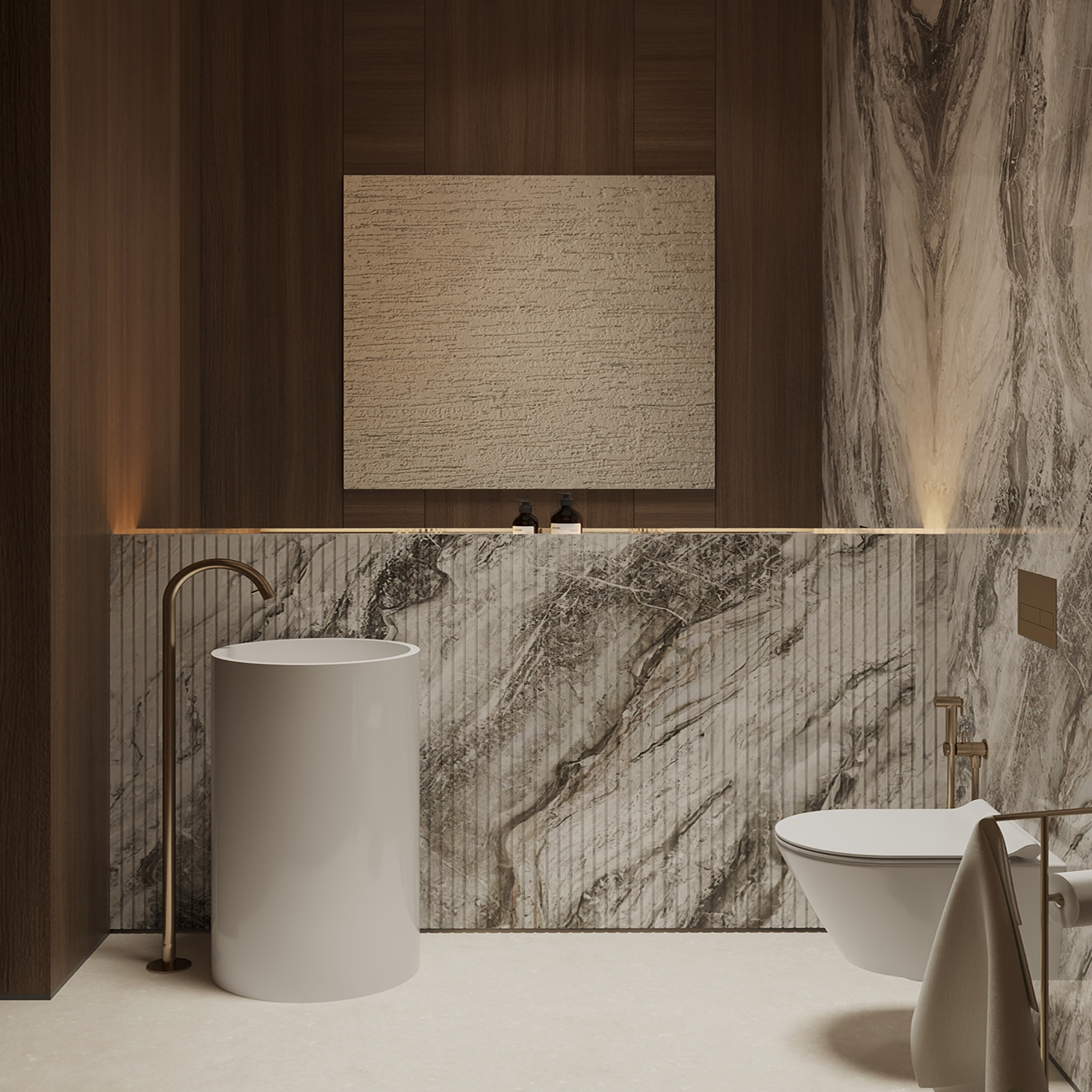 Custom-designed interior in a fully renovated villa in Dubai