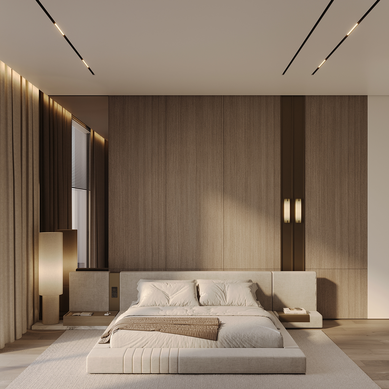 Custom-designed interior in a fully renovated villa in Dubai