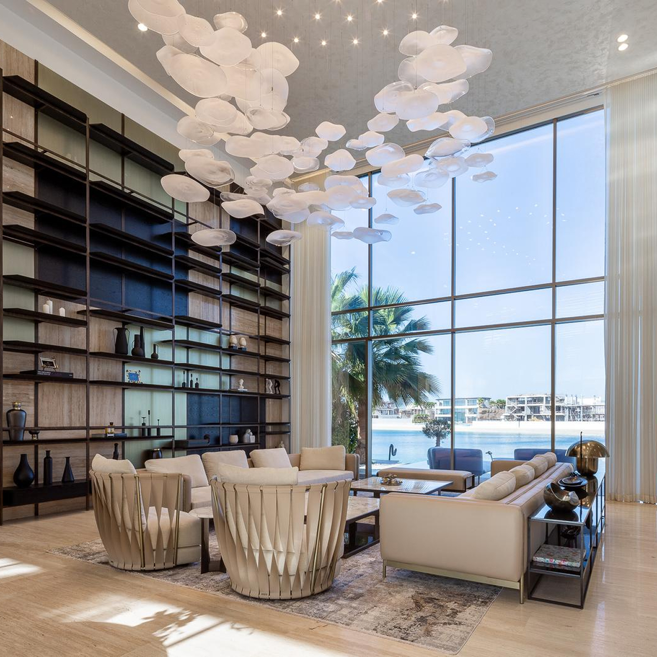 Custom-designed interior in a fully renovated villa in Dubai