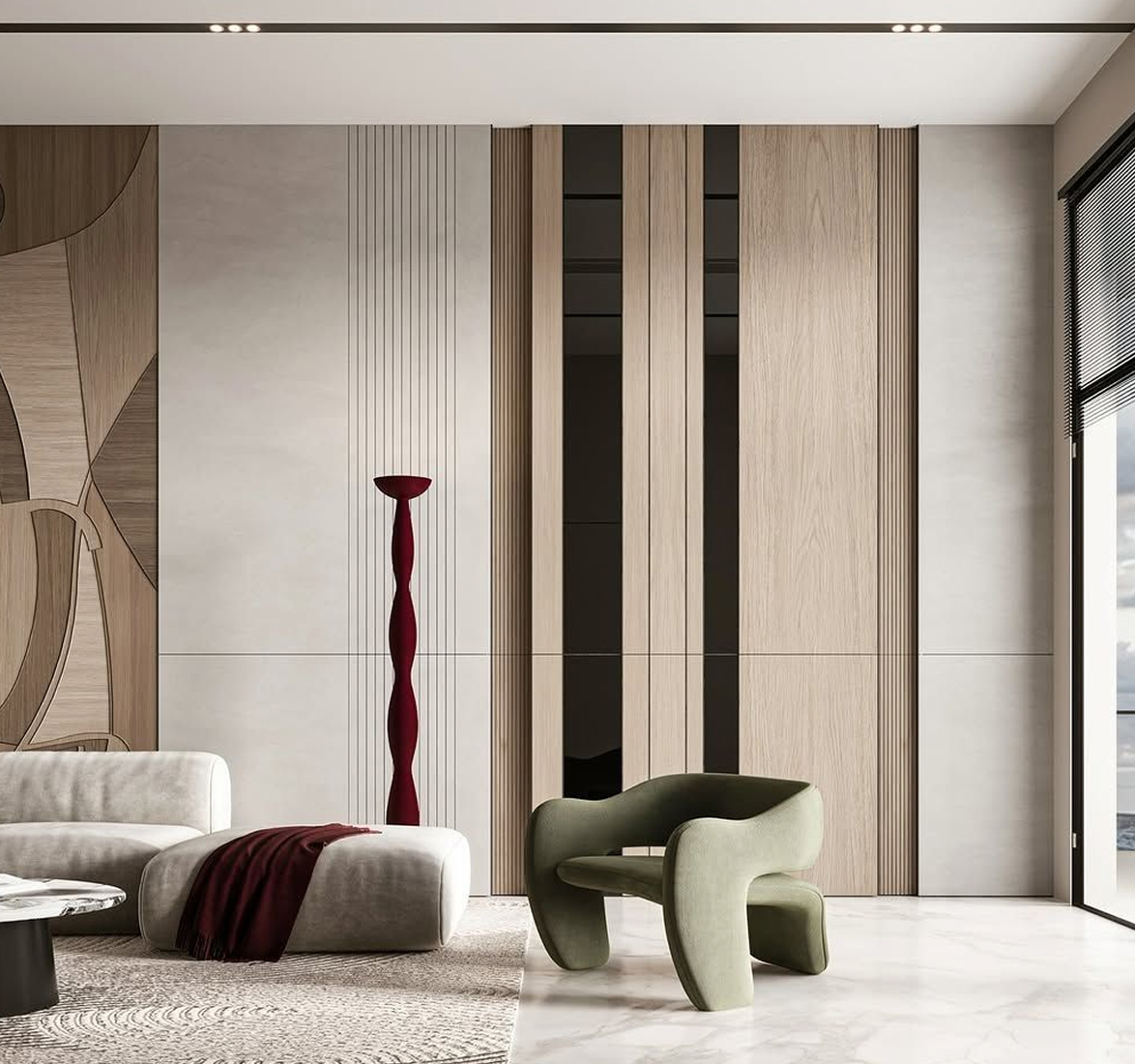 Tailored majlis interior design for luxury homes in Dubai by Rayfitout.