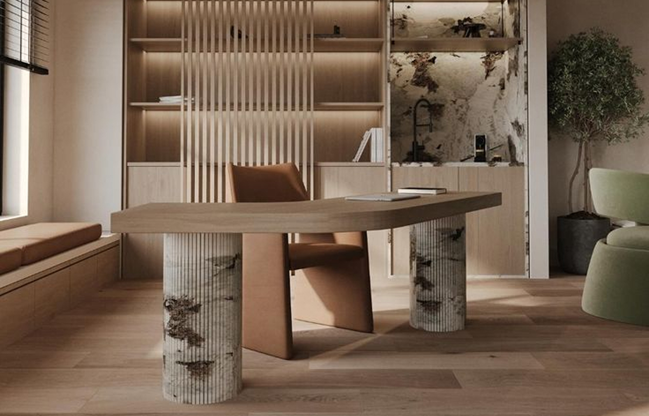 Contemporary villa in Abu Dhabi featuring decades of expertise in interior design by Rayfitout.