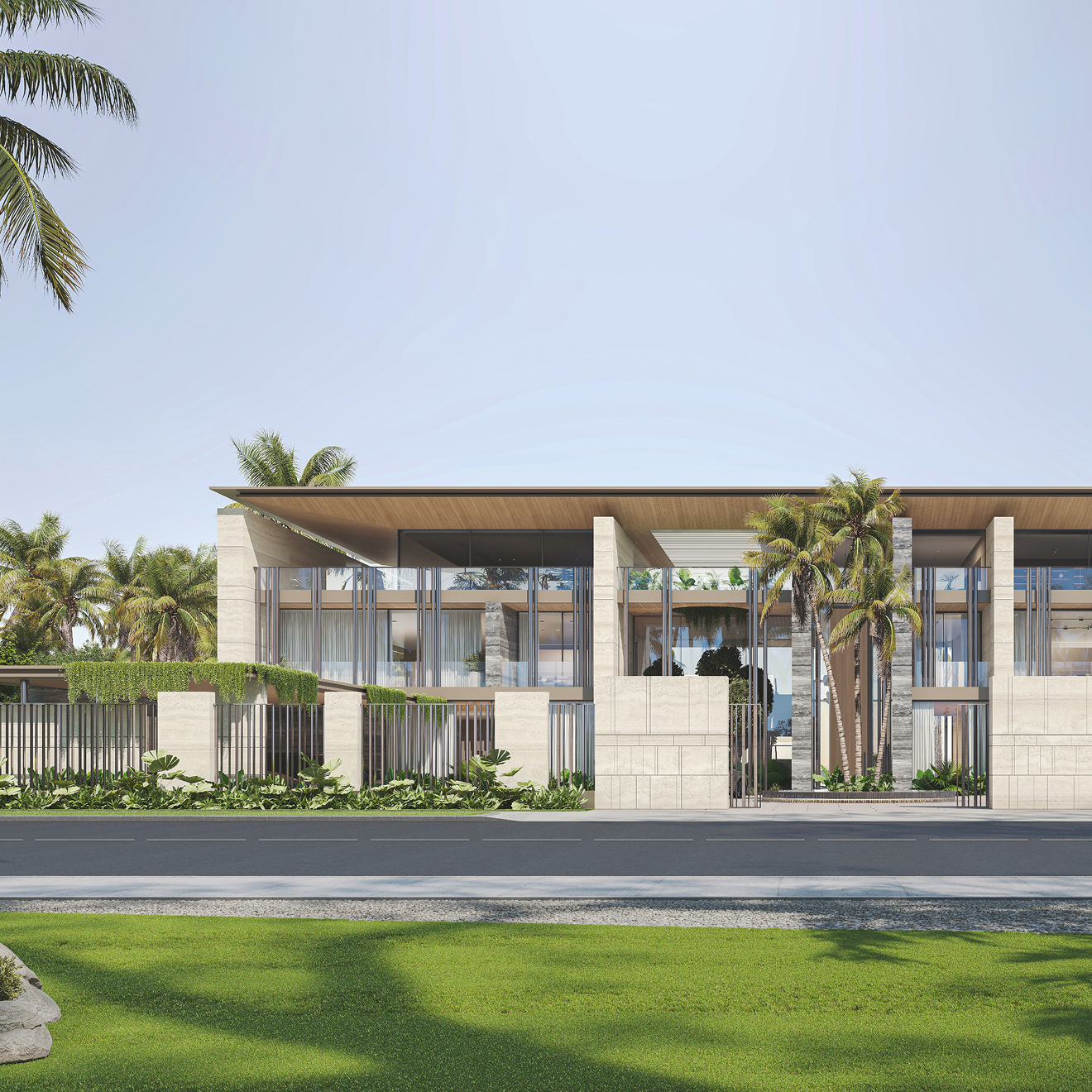 Custom-designed interior in a fully renovated villa in Dubai