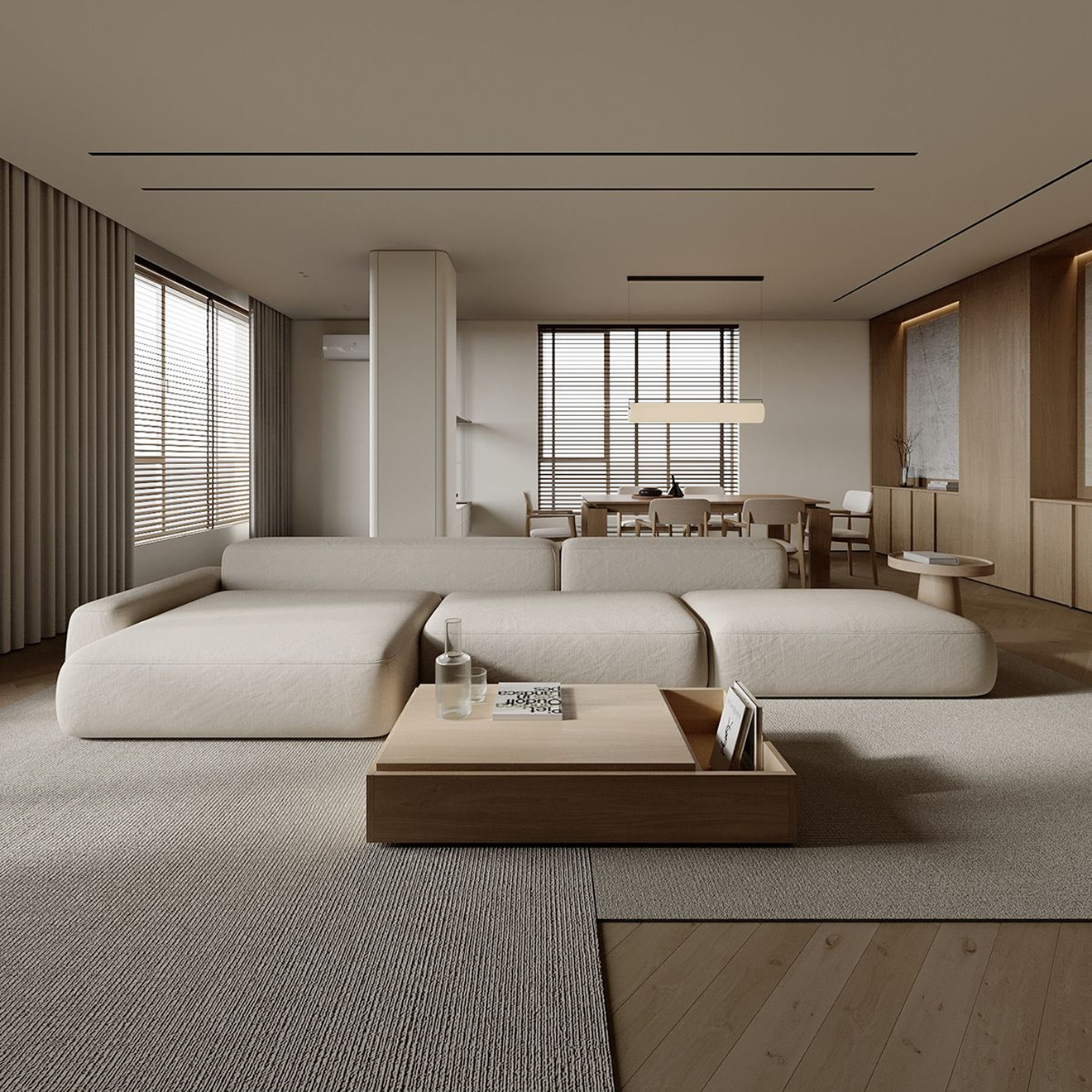 Custom-designed interior in a fully renovated villa in Dubai