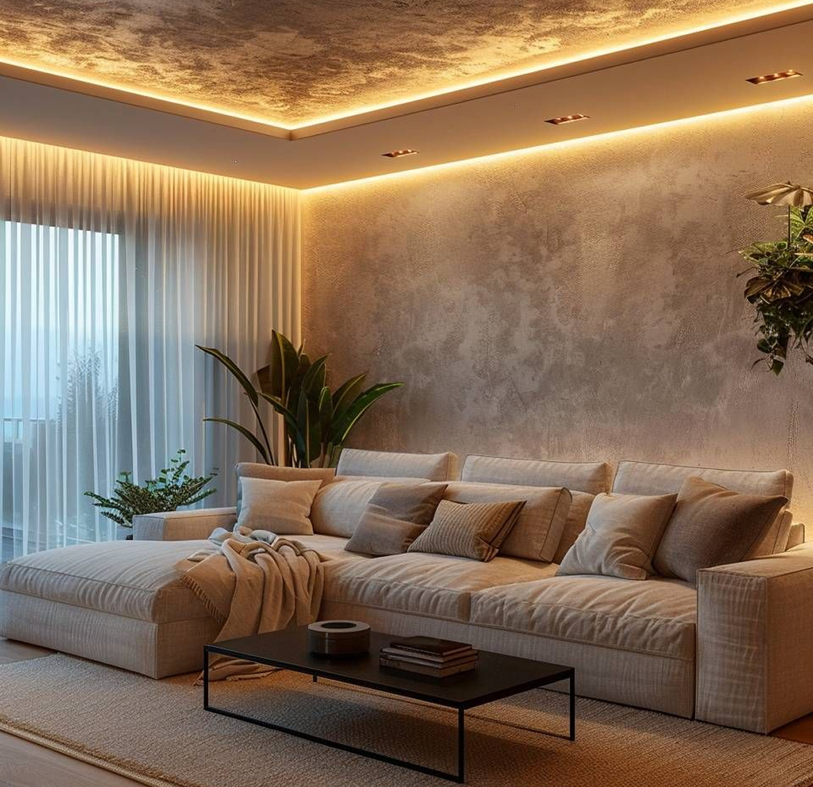 Turnkey majlis interior design services by Rayfitout in Dubai.