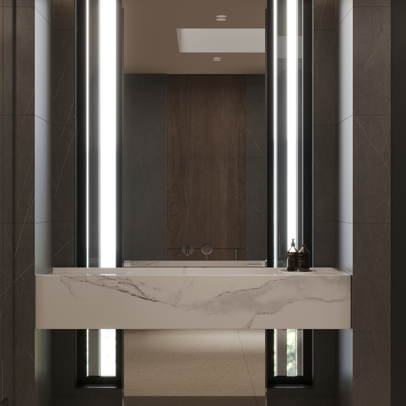 Custom-designed interior in a fully renovated villa in Dubai