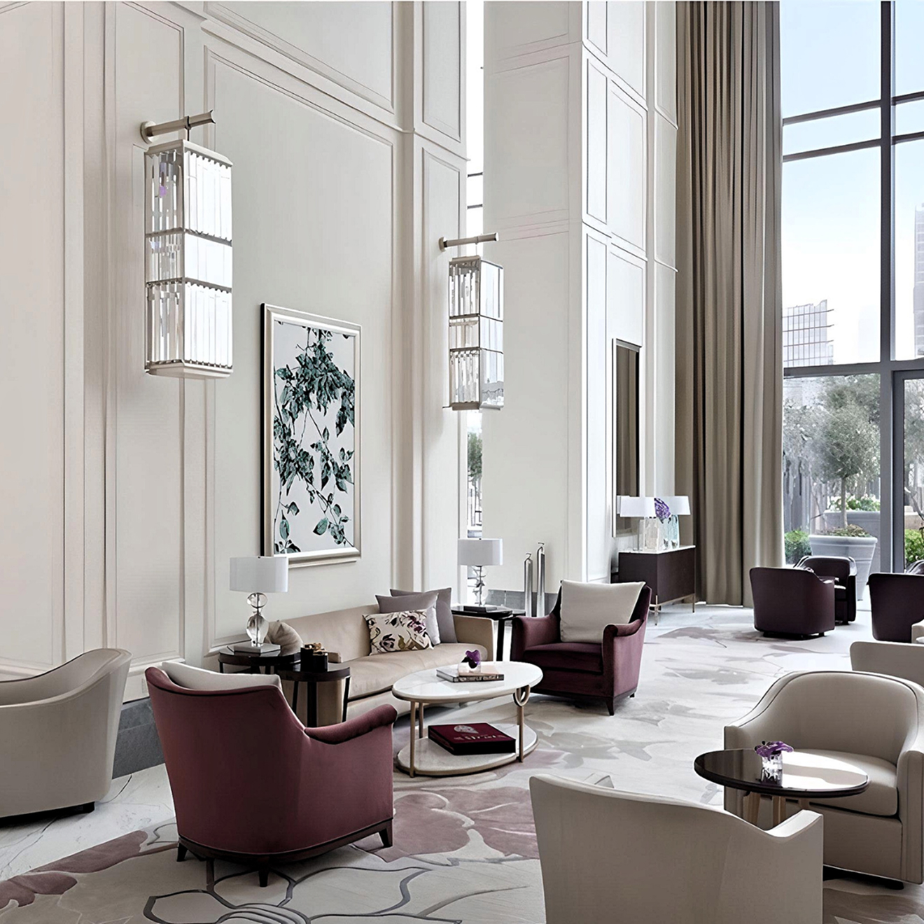 Custom-designed interior in a fully renovated villa in Dubai