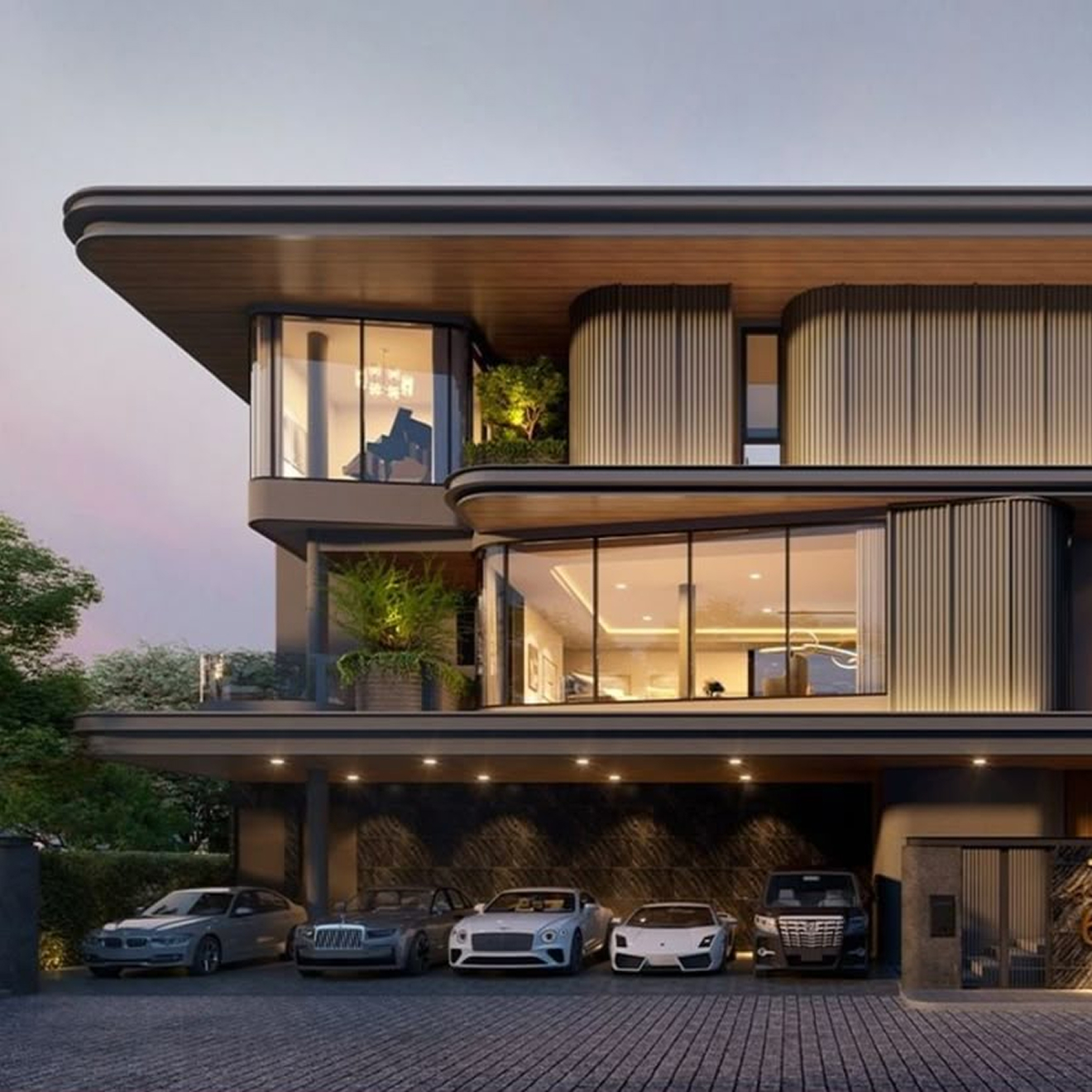 Custom-designed interior in a fully renovated villa in Dubai