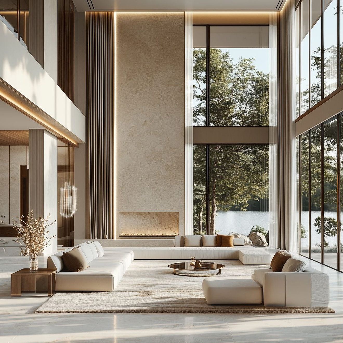 Custom-designed interior in a fully renovated villa in Dubai