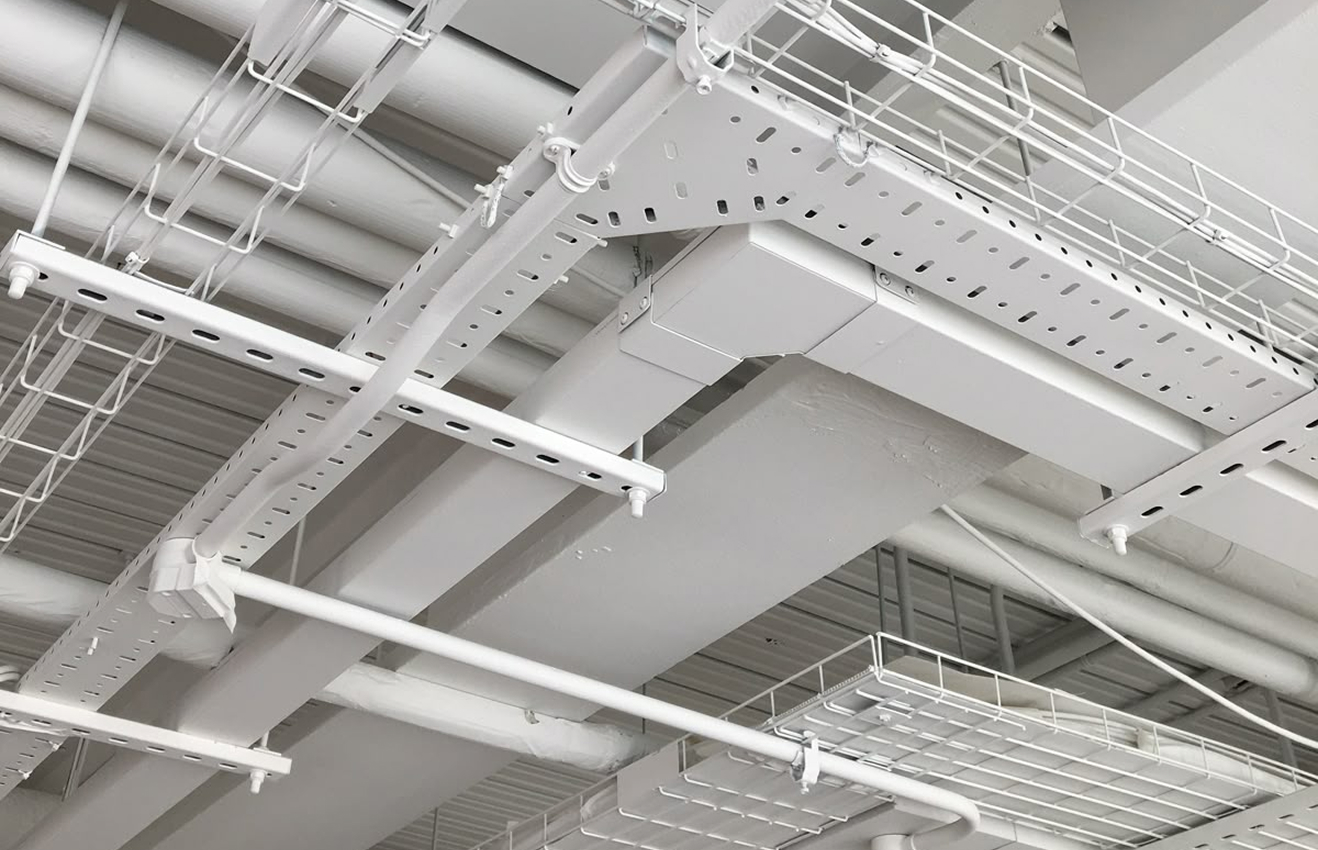 Minimalist living room interior design with floor-to-ceiling windows.