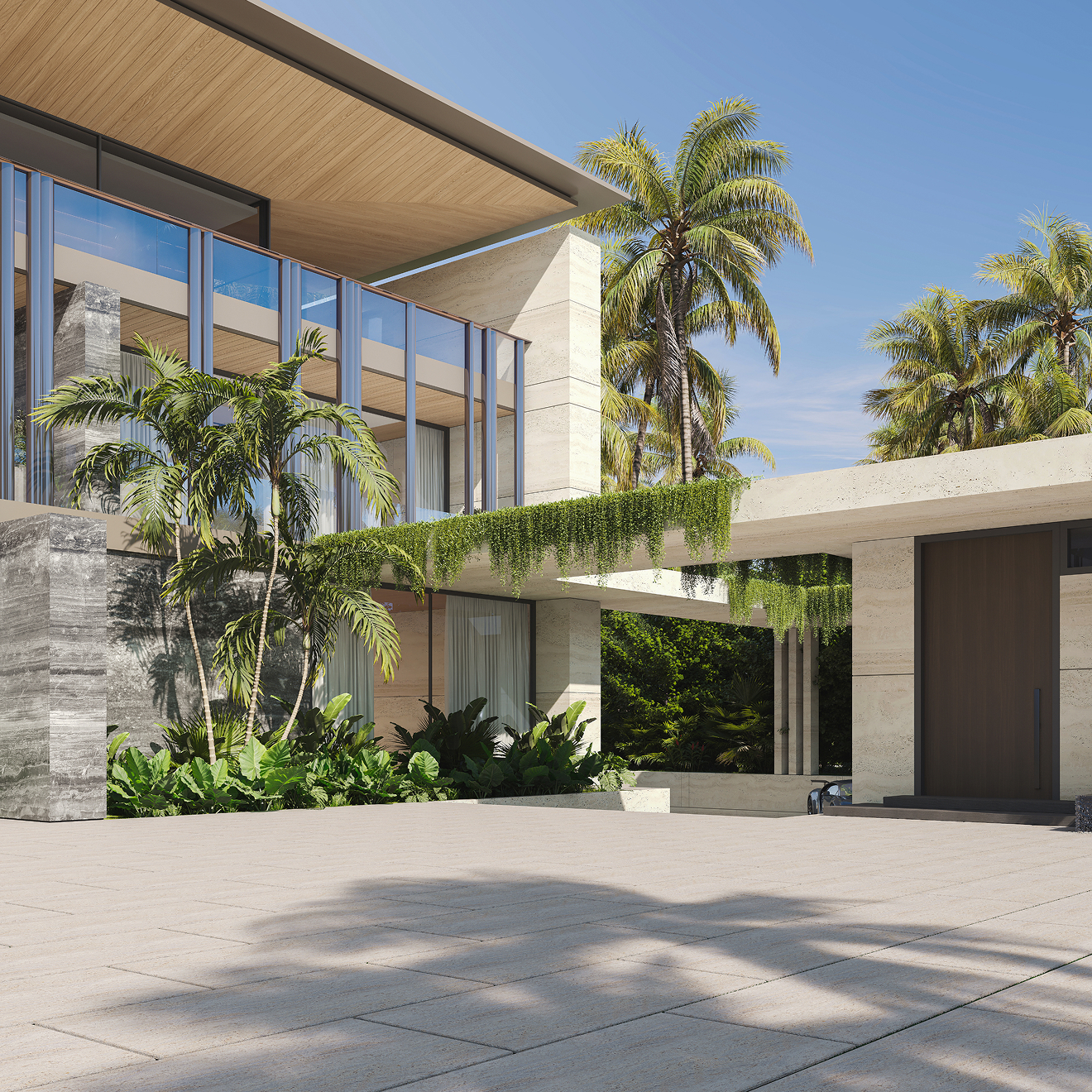 Custom-designed interior in a fully renovated villa in Dubai