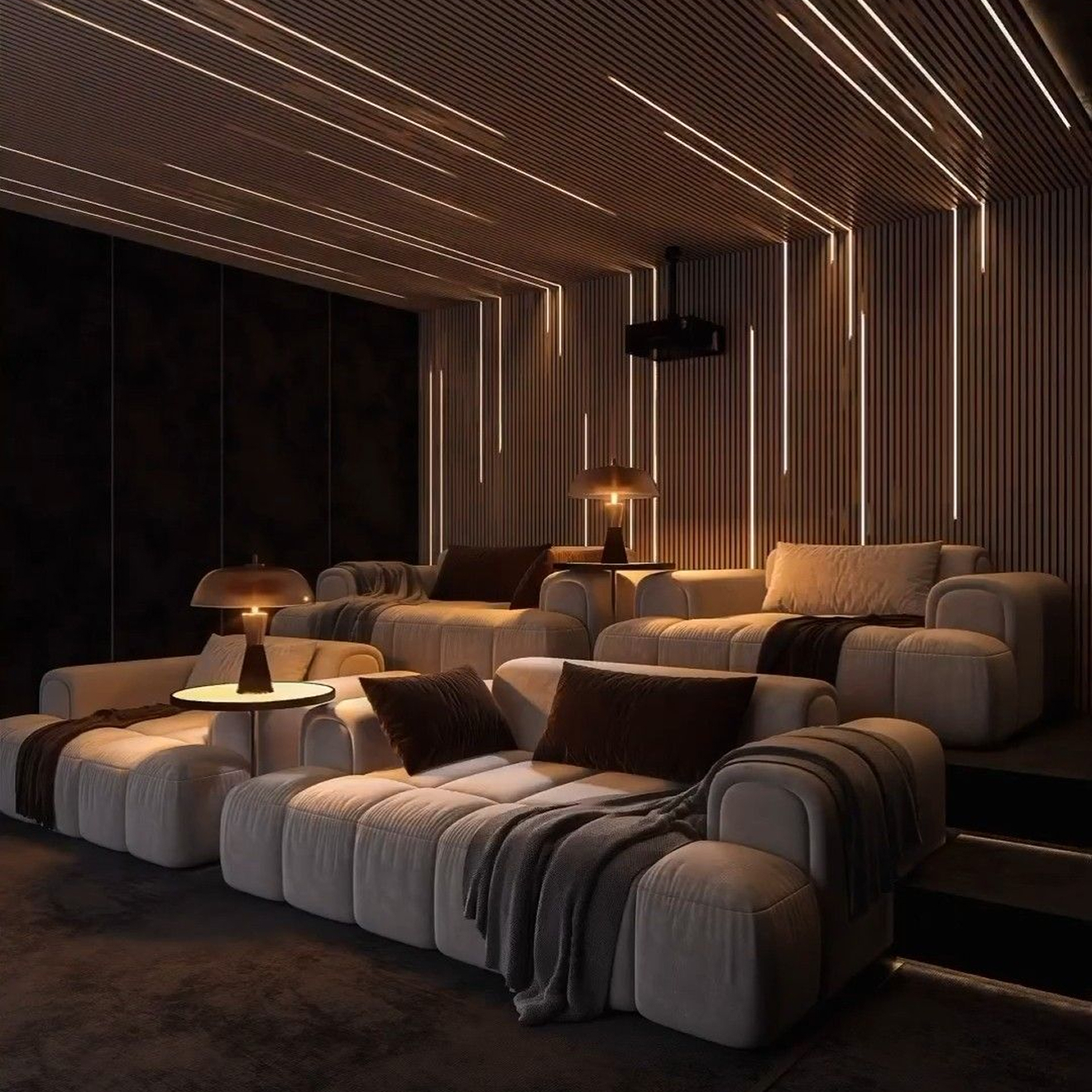 Custom-designed interior in a fully renovated villa in Dubai