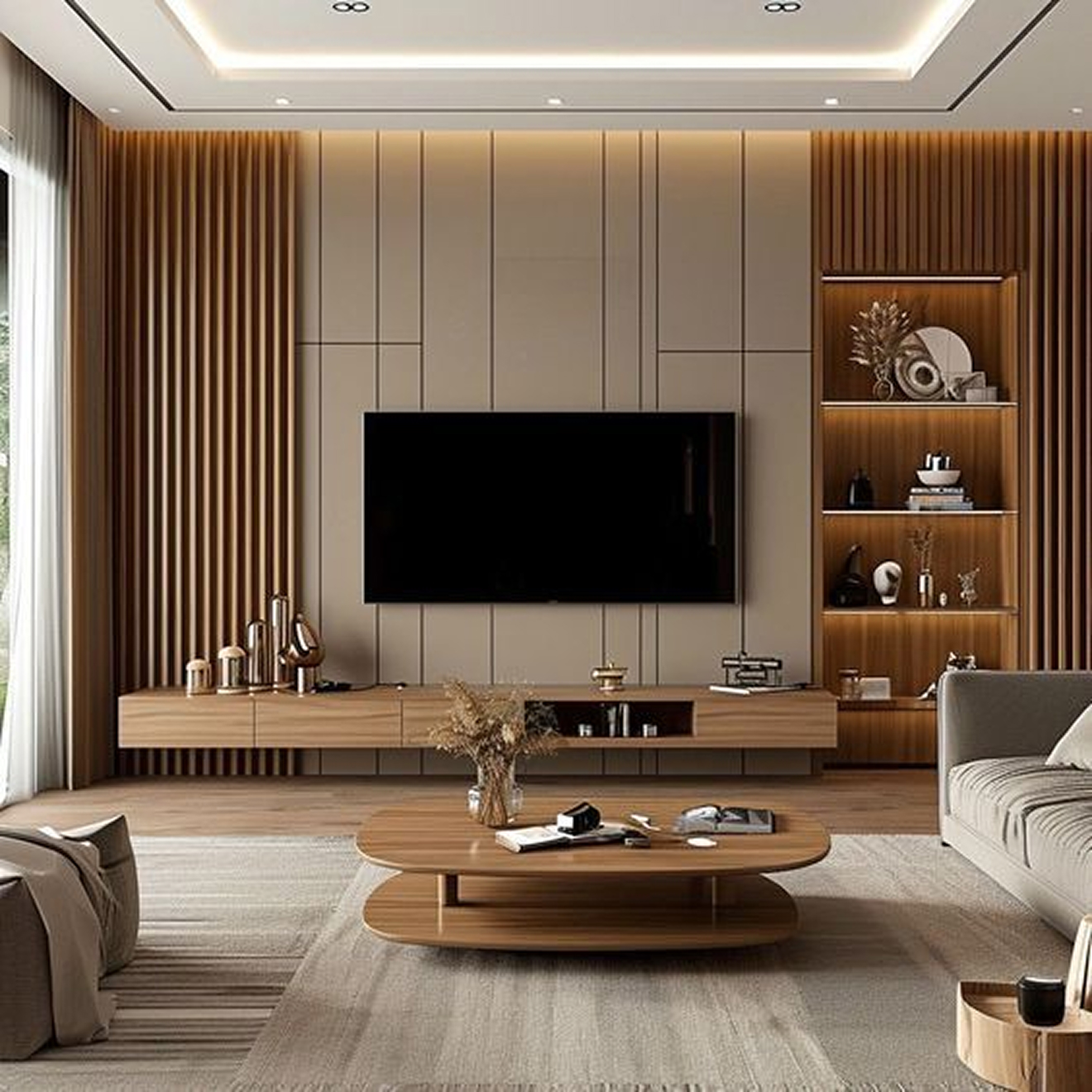 Custom-designed interior in a fully renovated villa in Dubai