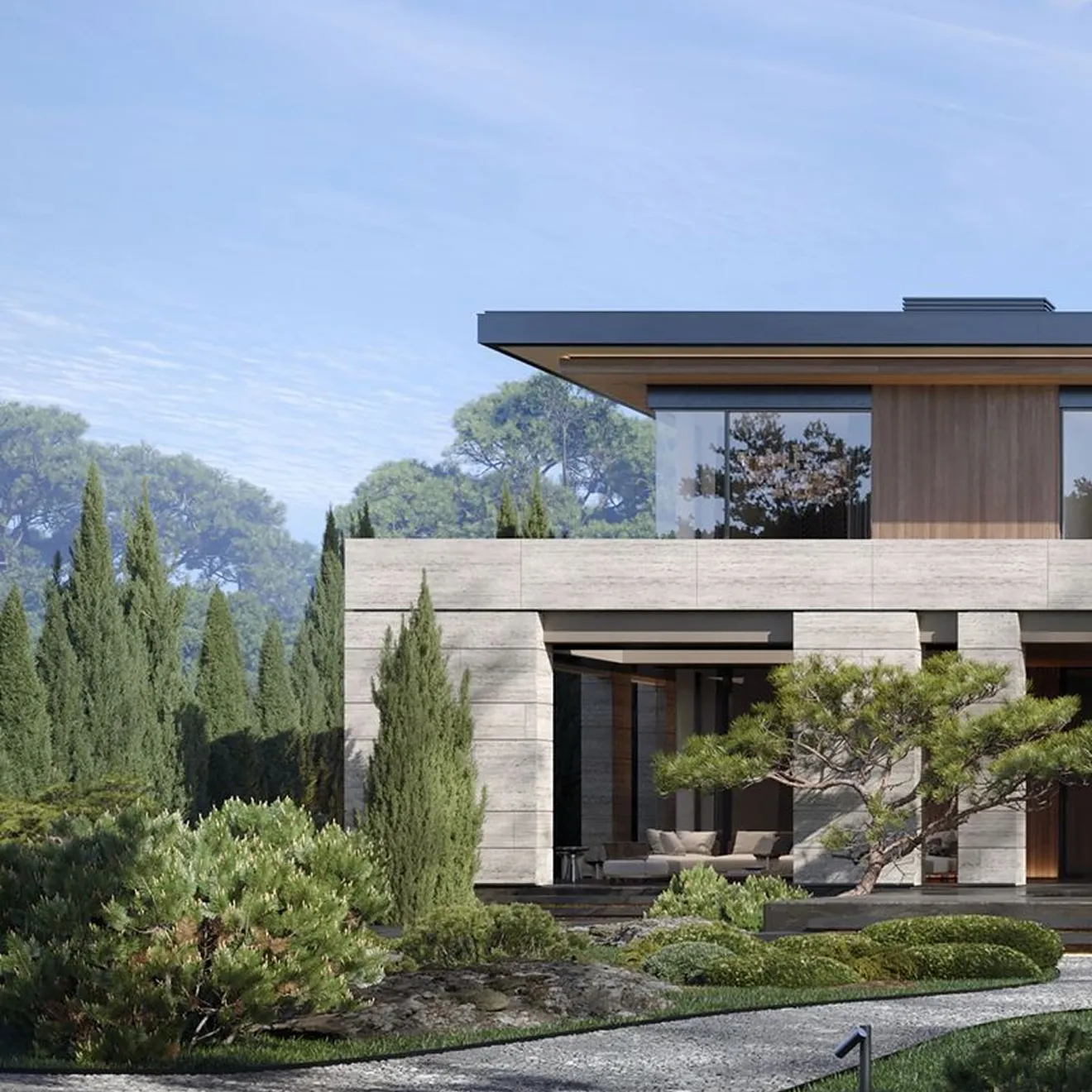 Custom-designed interior in a fully renovated villa in Dubai