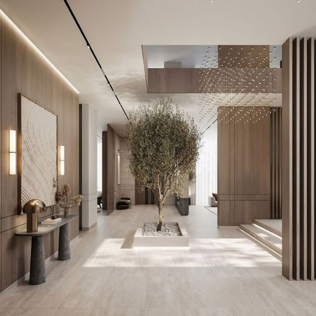 Custom-designed interior in a fully renovated villa in Dubai