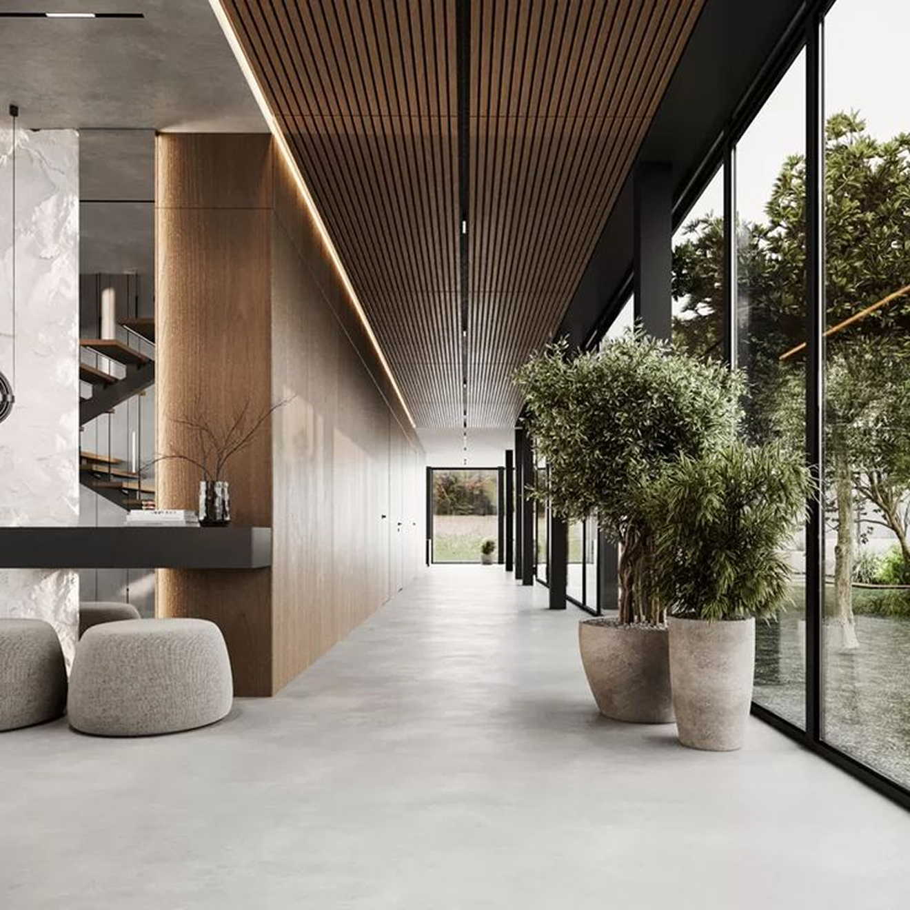 Custom-designed interior in a fully renovated villa in Dubai