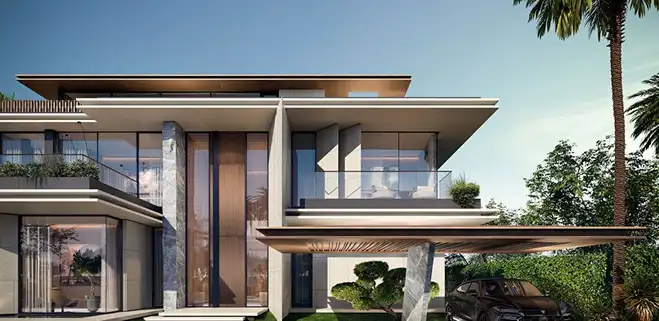 Multi-Level Villa Layout