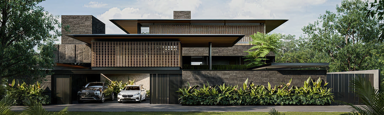 Architecture design project by Rayfitout – exterior facade
