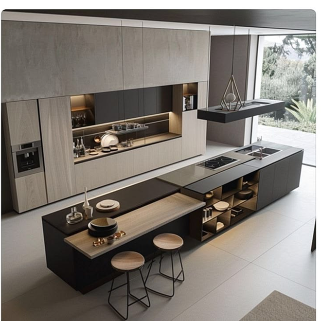 Modular Kitchen Layout Planning for Villas and Apartments
