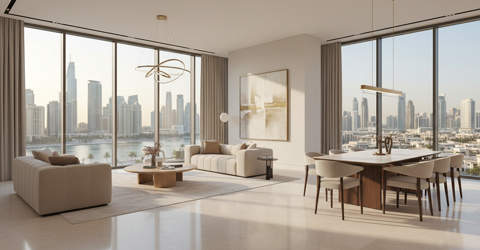 Well-finished Dubai living space that lifts property value.