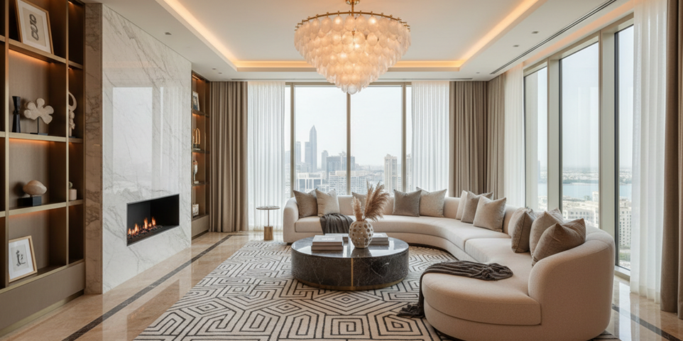 Complete home interior design in Dubai