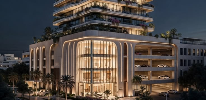 Panoramic Facade & Balcony Design