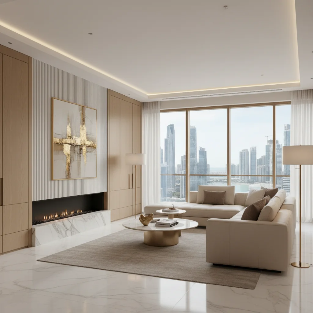 Custom Apartment Interior Fit Out for Abu Dhabi Homeowners