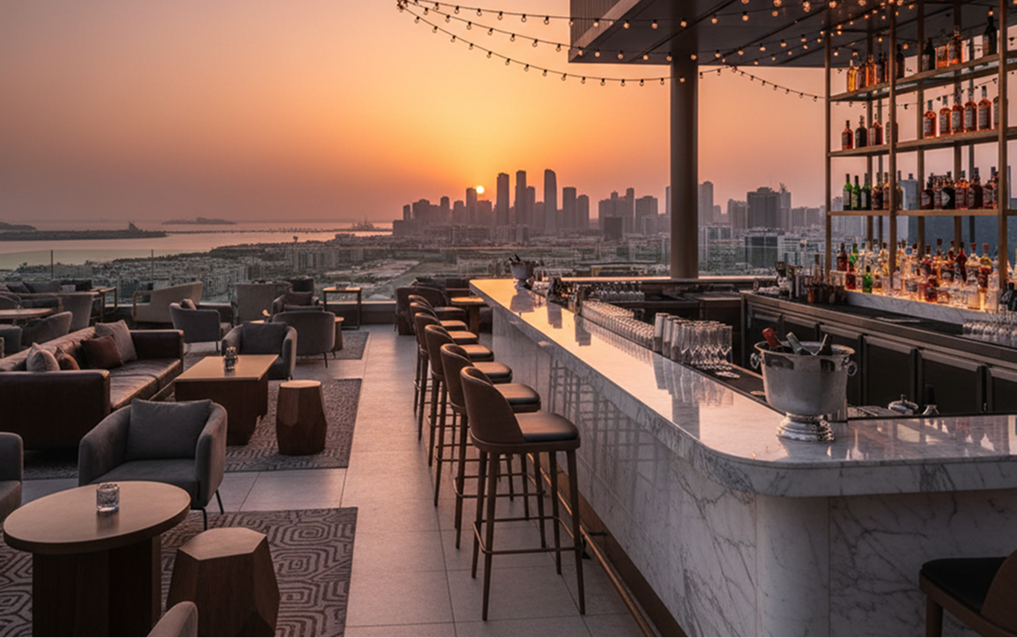 Rooftop Hospitality Spaces