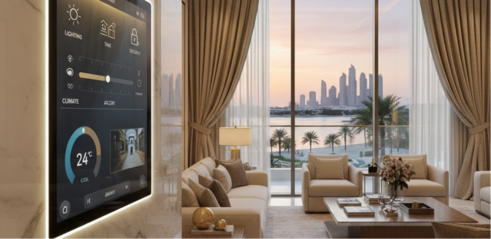 Smart Home Integration for Villa Renovation in Al Raha Beach