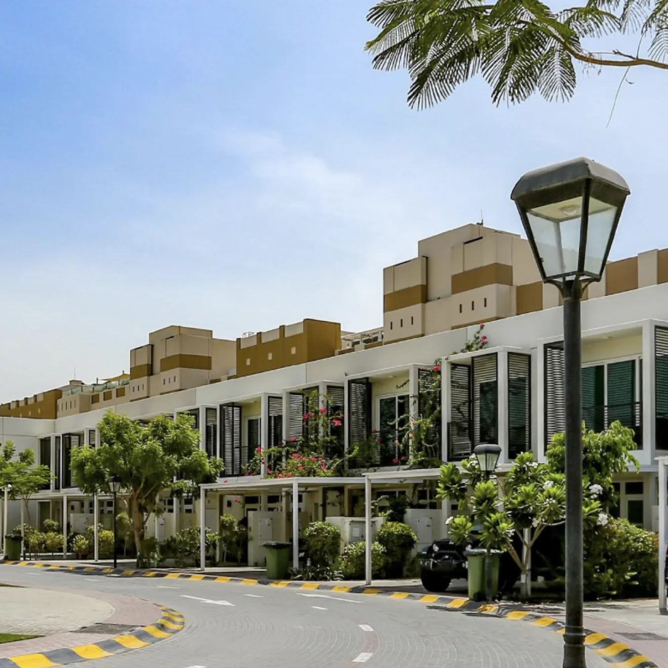 Villas within a private residential compound in Umm Al Sheif