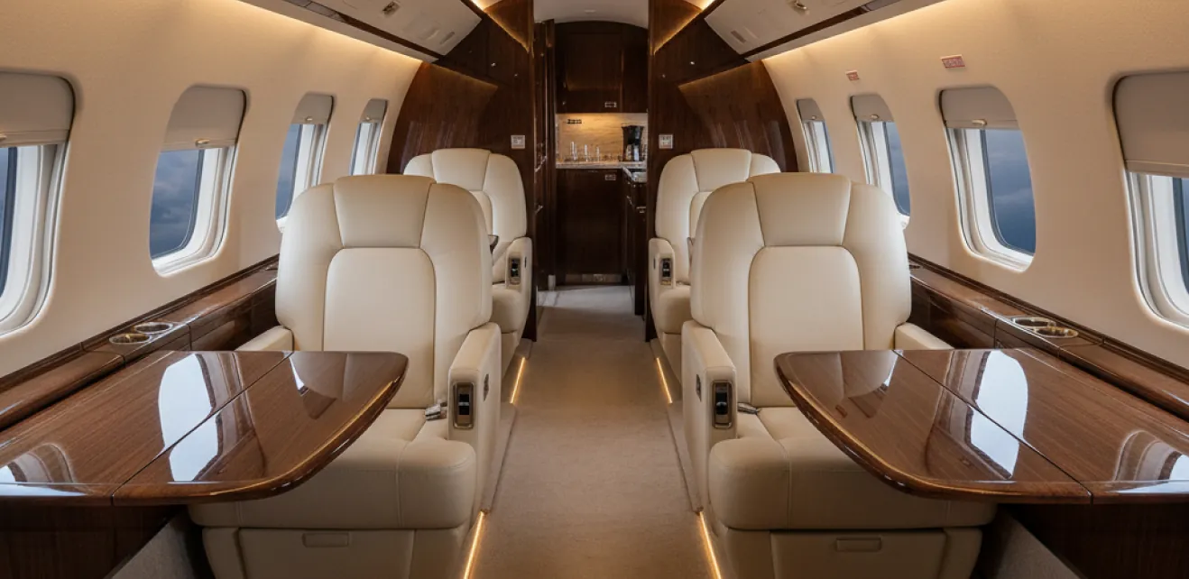 Gulfstream G700 interior design and refurbishment