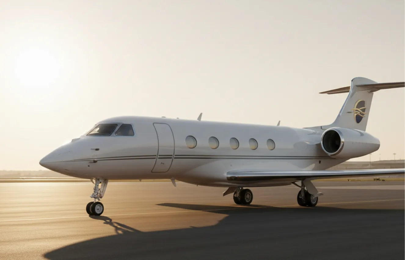 Bespoke model-specific Gulfstream interior design