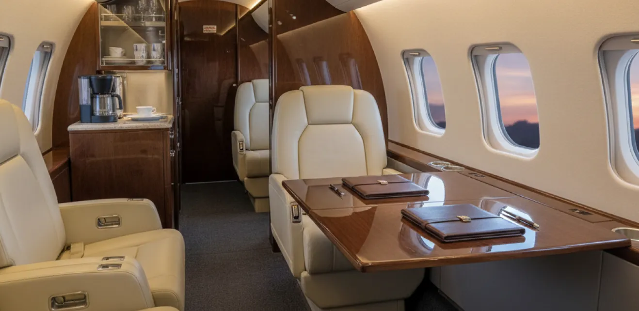 Bombardier Challenger series cabin interior