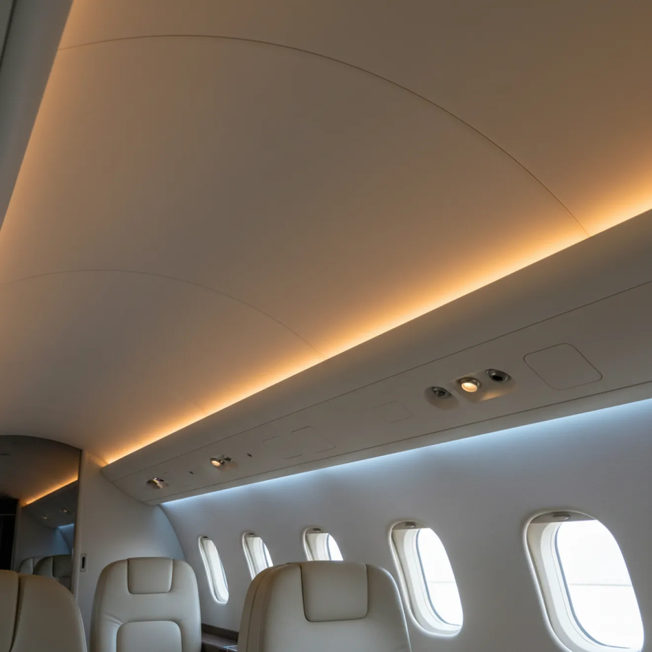 Falcon circadian LED cabin lighting
