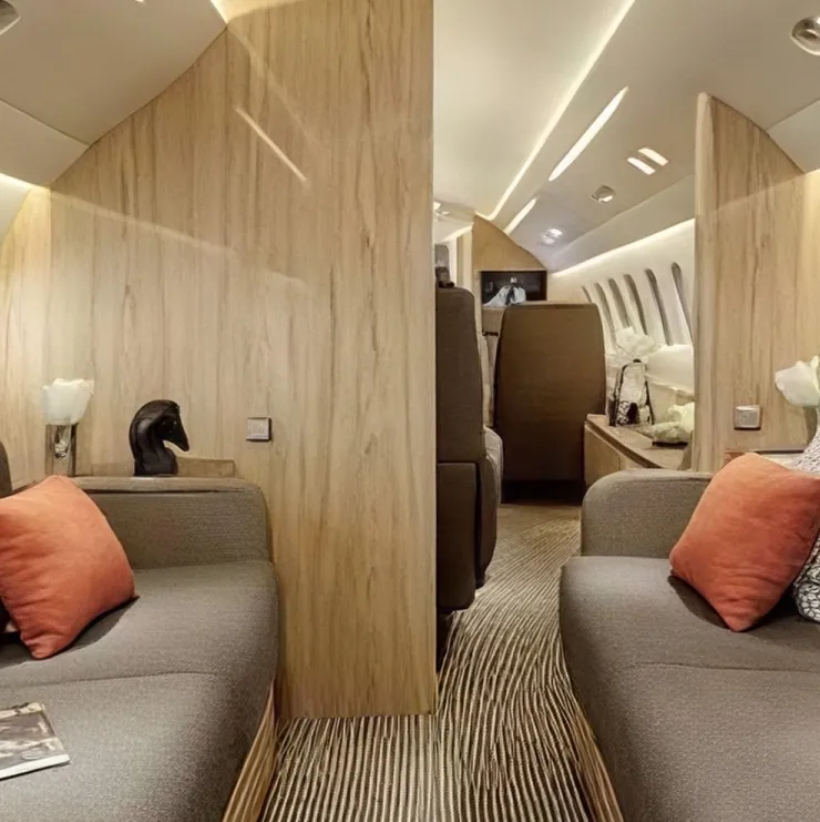 Falcon cabin refurbishment craftsmanship
