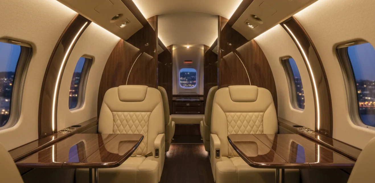 Citation cabin lighting modernization