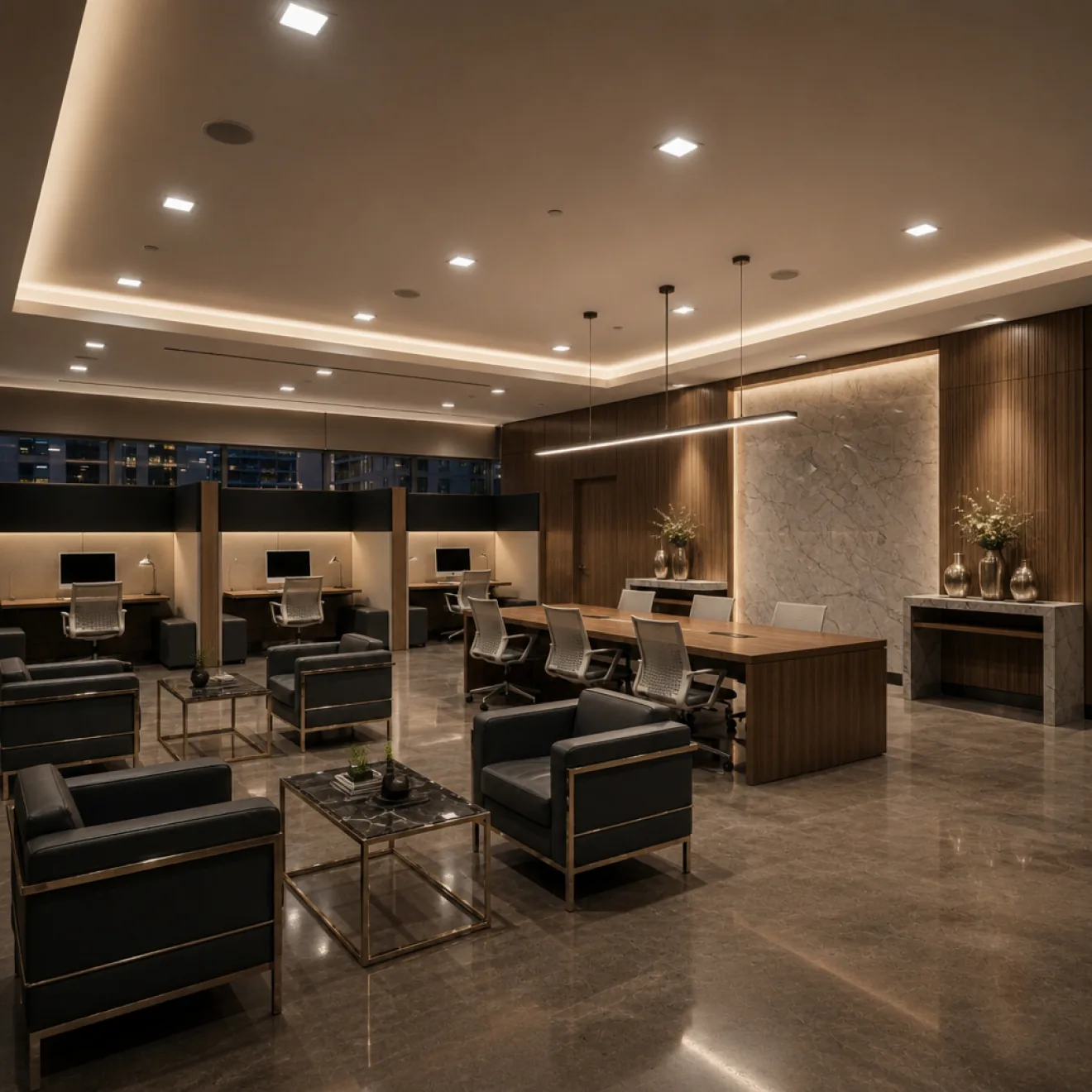 International hotel brand lounge and reception fit out