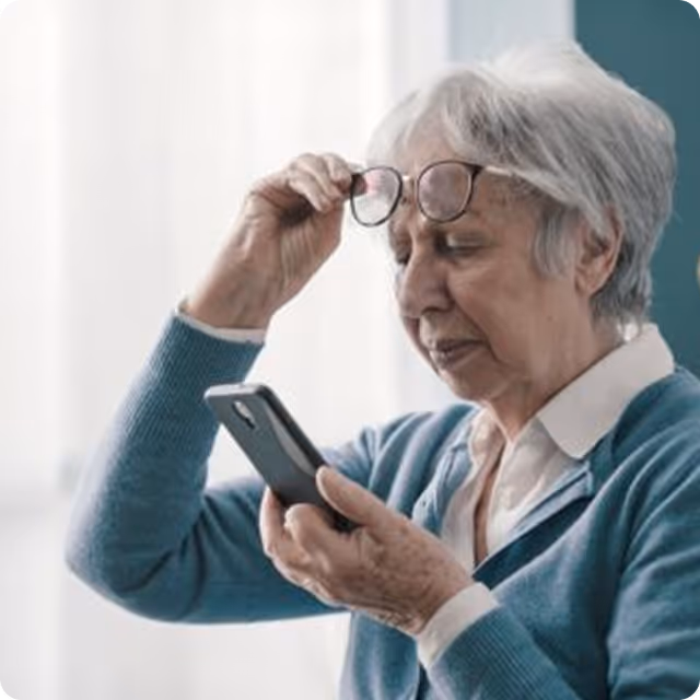 Illustration de la fonction zoom vidéo de l'application