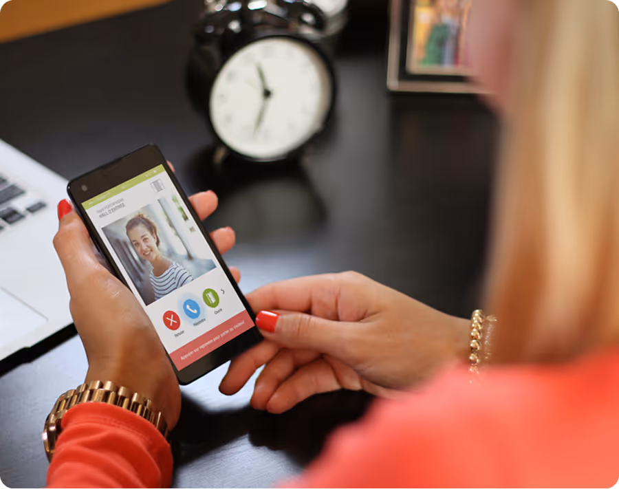 Illustration des avantages de l'application Portaphone
