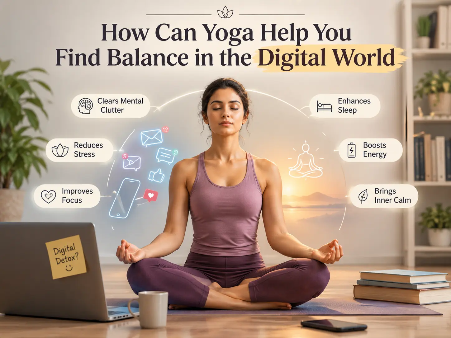 How Can Yoga Help You Find Balance in the Digital World 