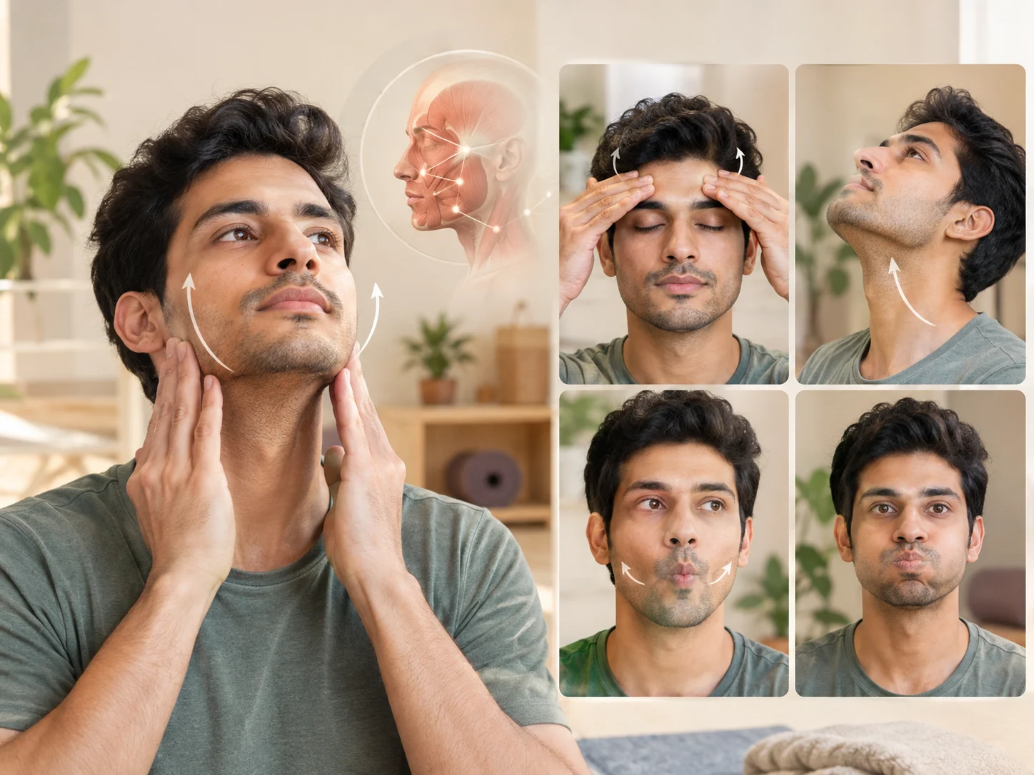 Face Yoga Isn't Just for Women - Here's Why Men Are Joining In