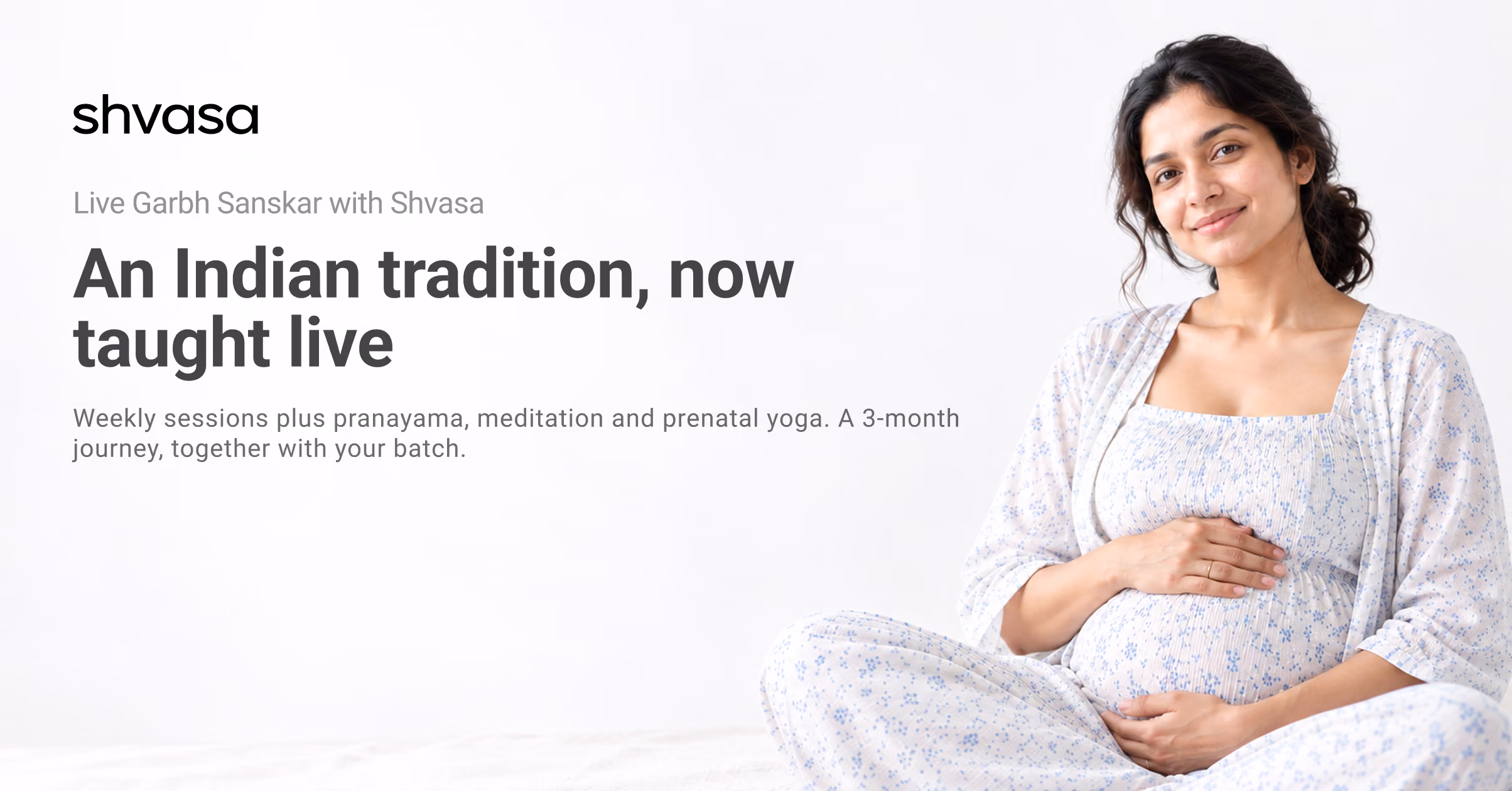 Garbh Sanskar Classes Online | Yoga & Meditation | Shvasa