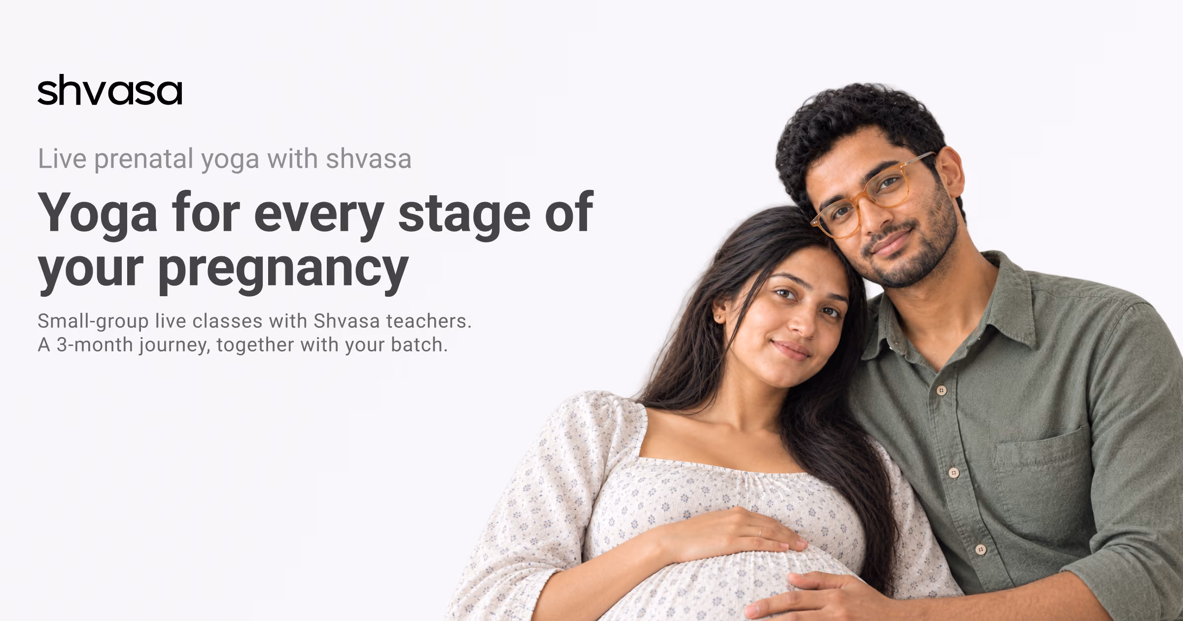 Prenatal Yoga Classes Online – Live & Gentle | Shvasa