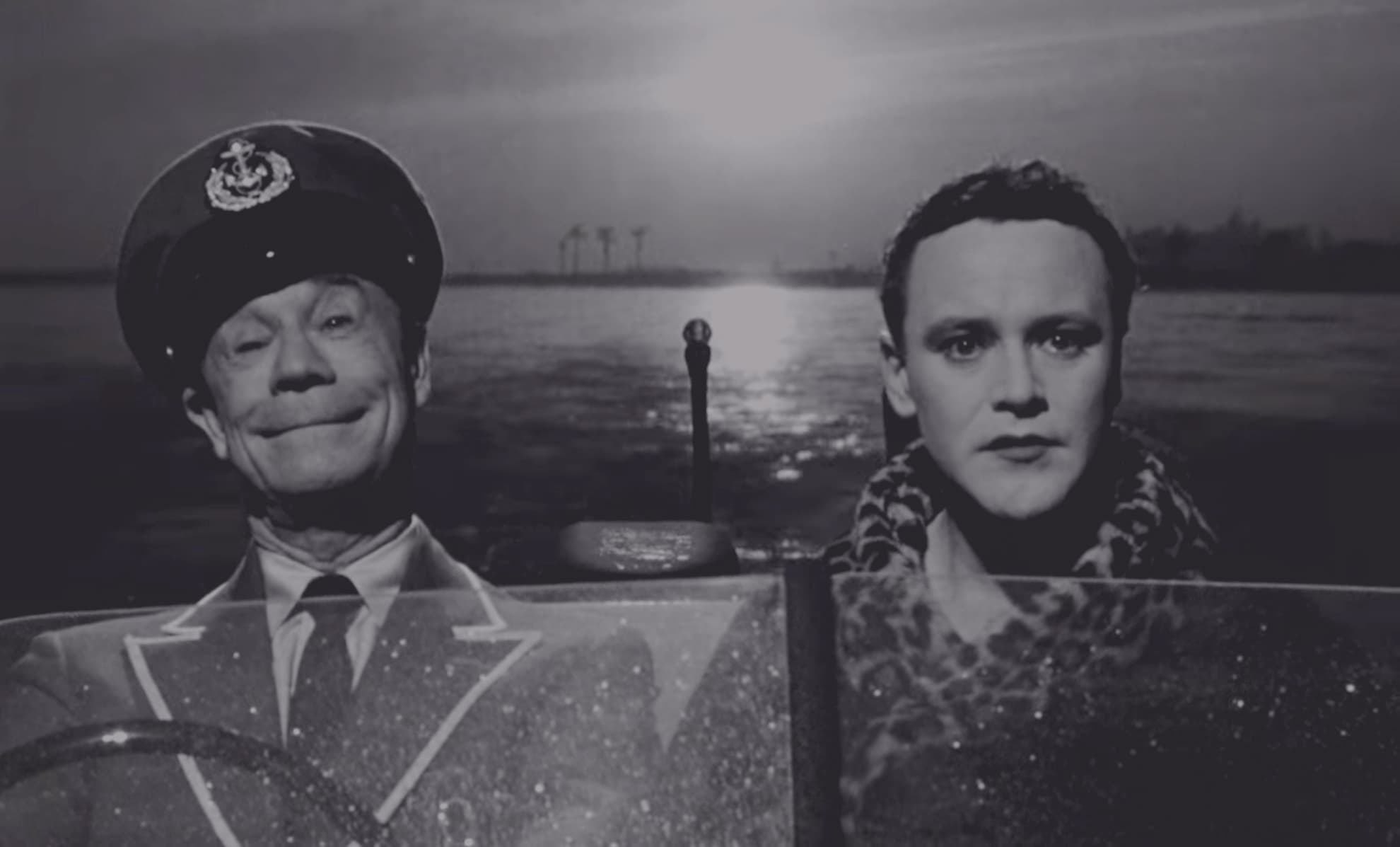 Осгуд Филдинг и Джерри на лодке