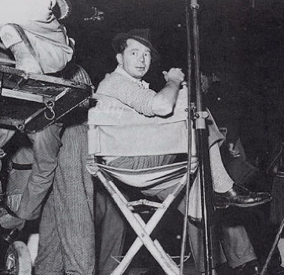 Билли Уайлдер во время съёмок