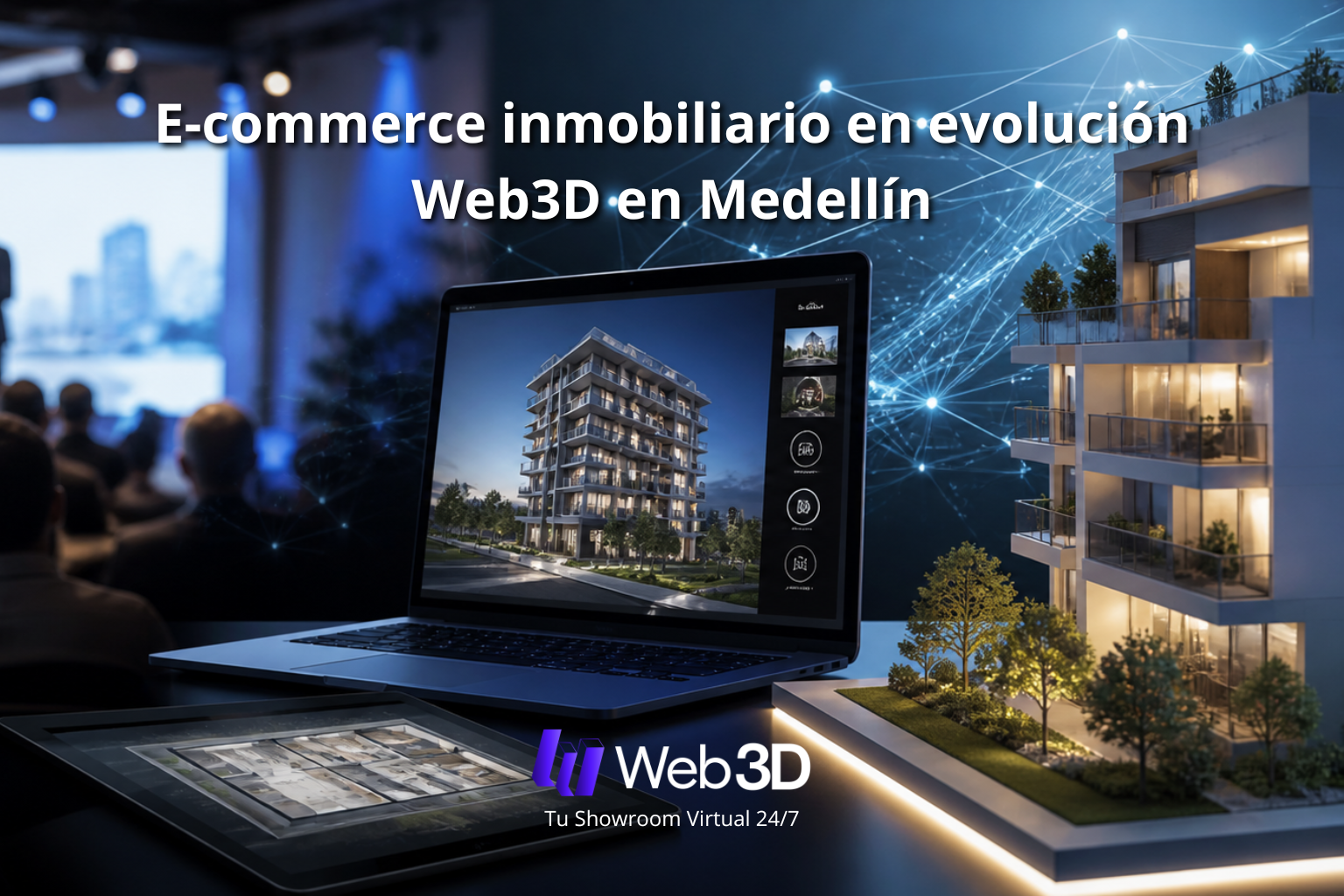 funcionamiento de maqueta virtual